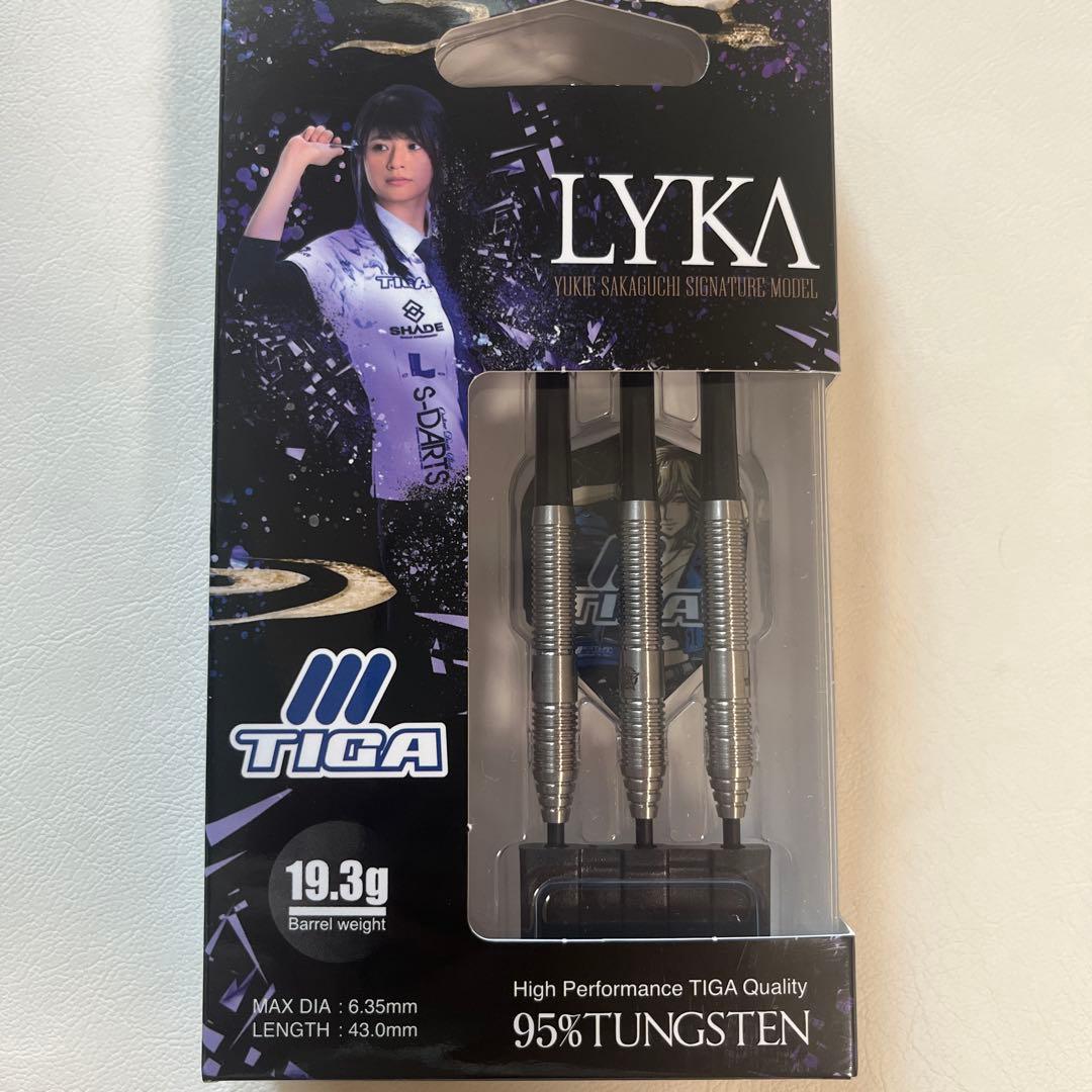 新品　未使用　TIGA LYKA ダーツ 坂口優希恵