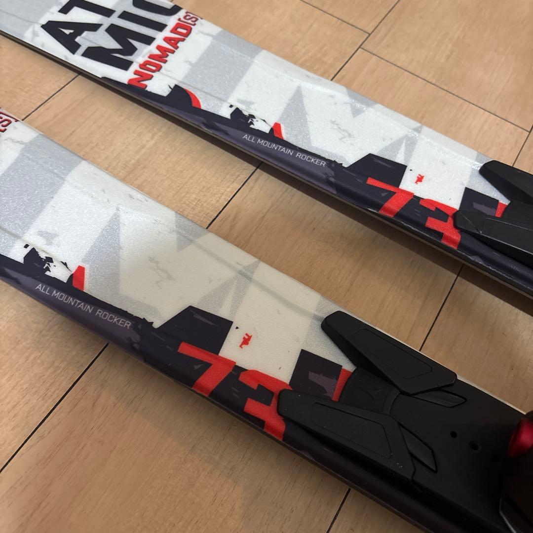 Atomic 149cm スキー板　ストック　セット