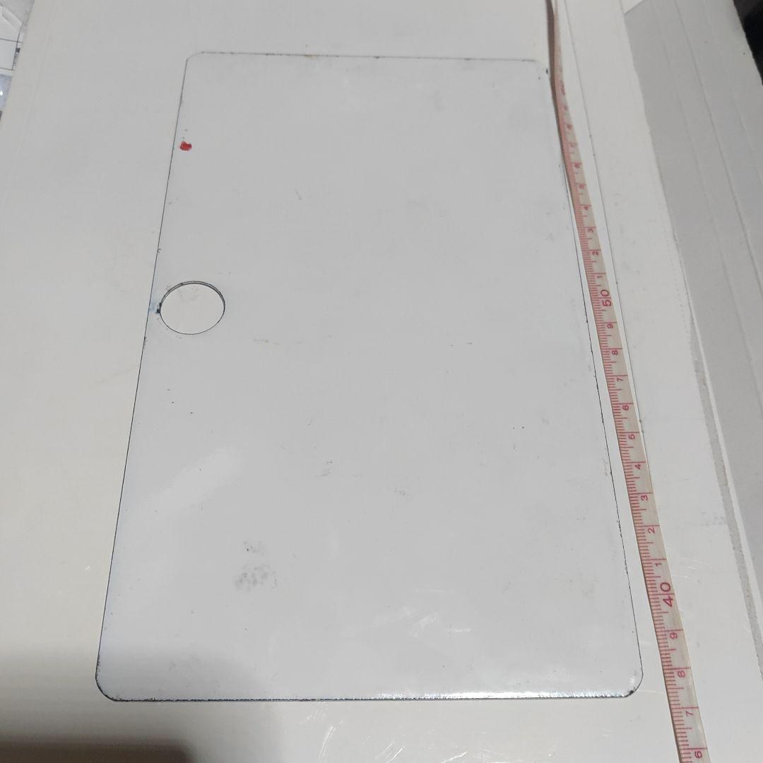 【鉄道サボ　愛称板】（表）白山　HAKUSAN（裏）白