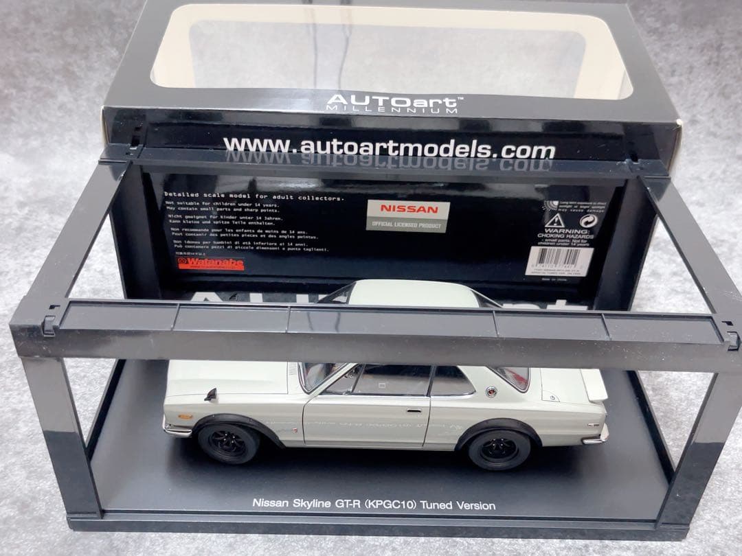 ヤマトかず　AUTOart 1/18 GT-R KPGC10