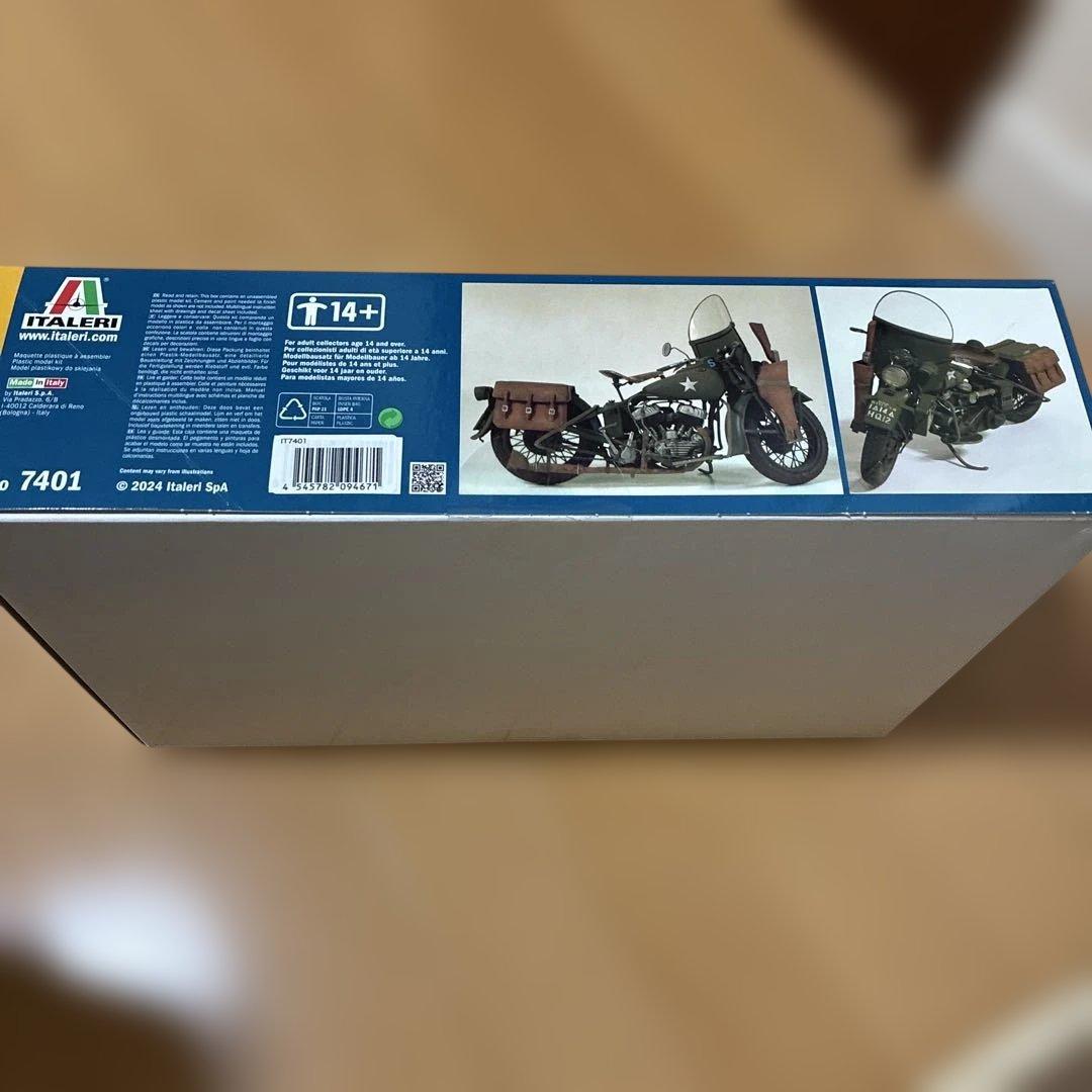 積*将様 イタレリ 1/9 WW.II アメリカ陸軍 軍用バイク WLA 750