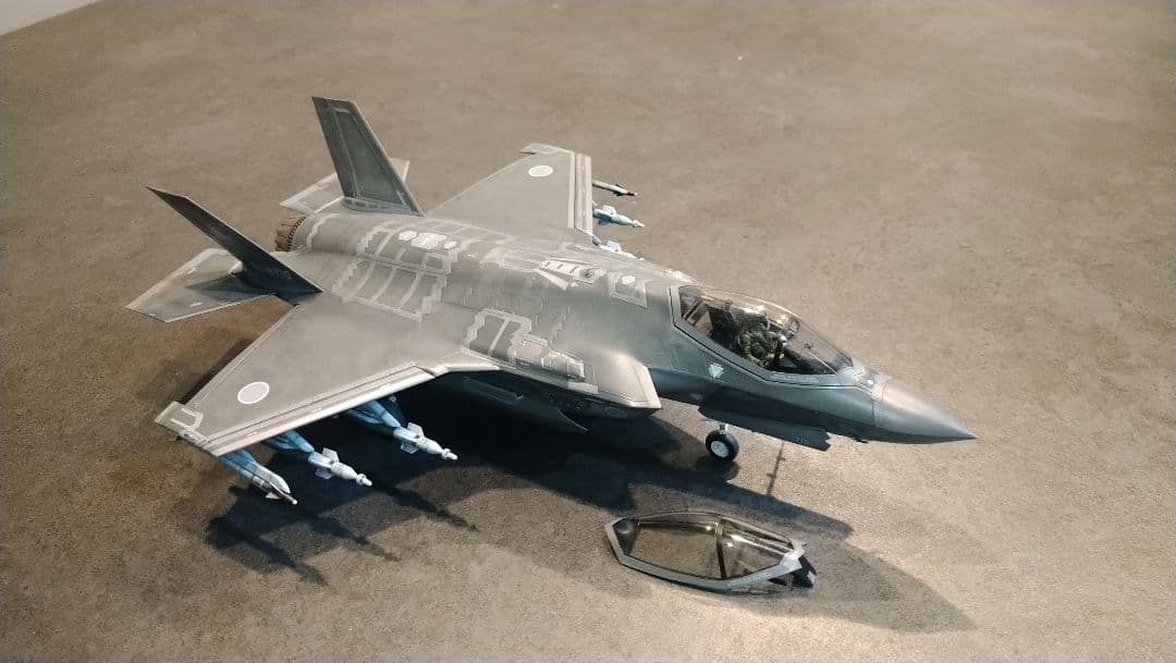 タミヤF３５A型　航空自衛隊仕様