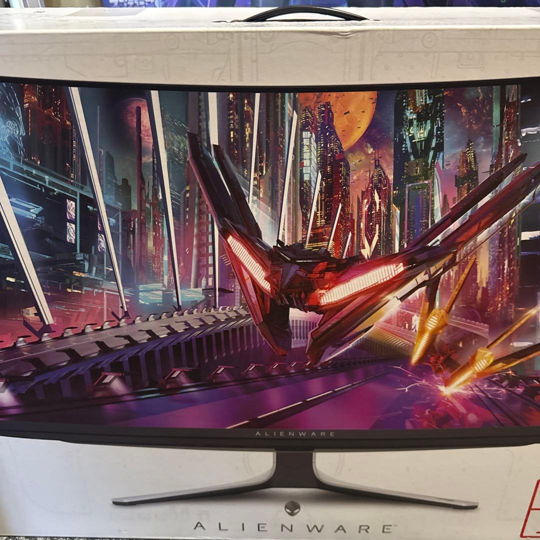 Alienware AW3225QF メニューキー不良 / 延長保証譲渡可