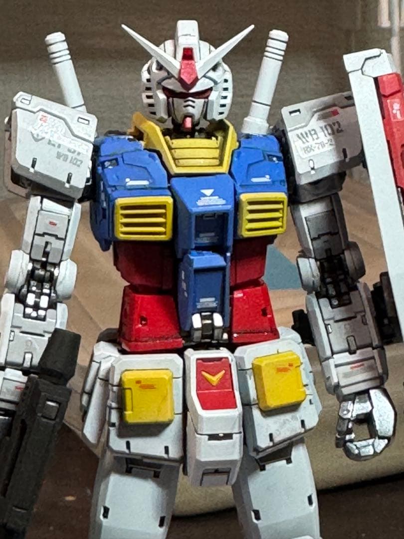 k*i様 RG ガンダム 1/144 スケールver2.0塗装済み完成品