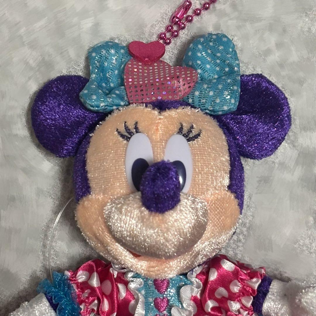 ディズニーランド ファンダーランド ぬいぐるみバッチ ミニー ミッキー プルート