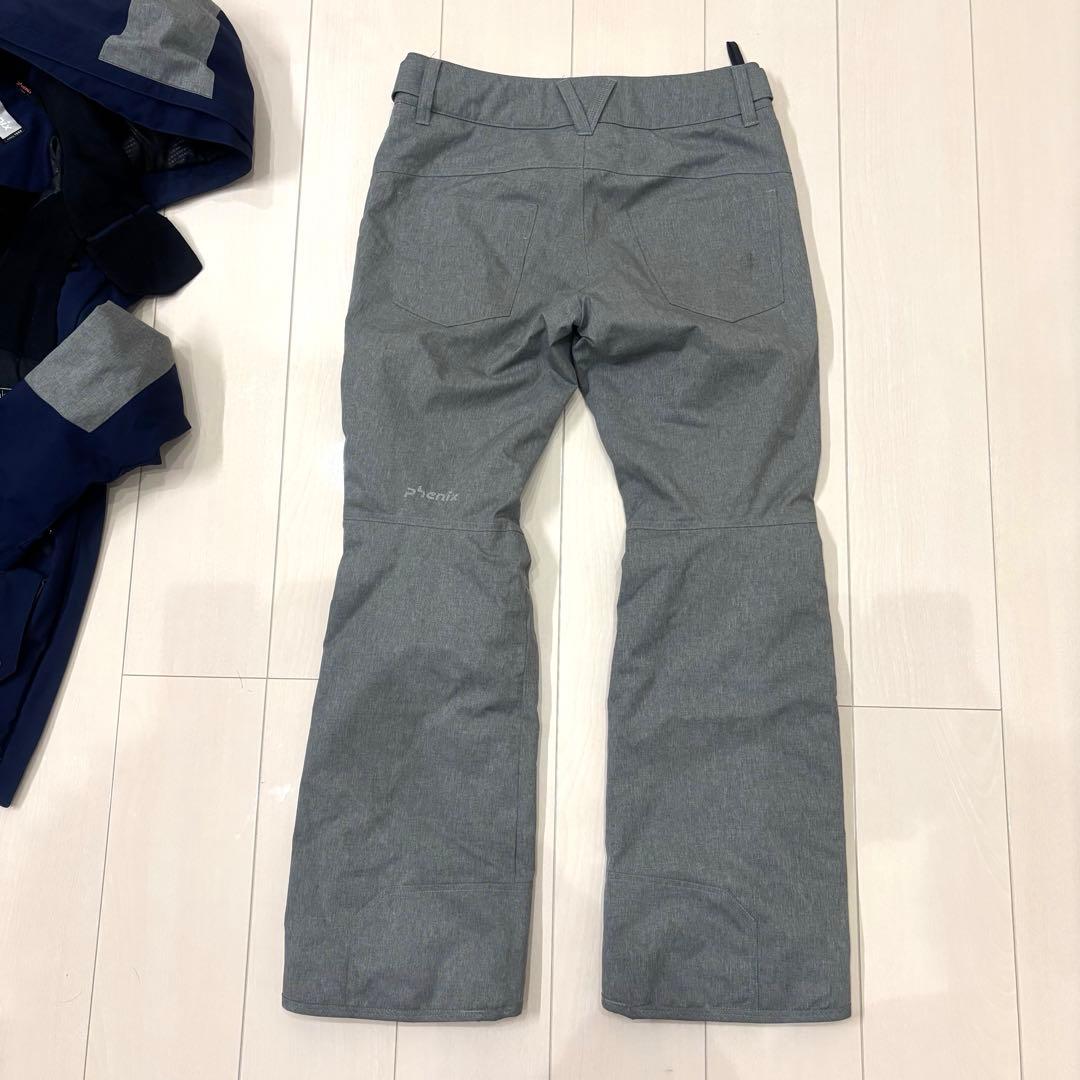フェニックス レディーススキーウェア上下 ネイビー✖️グレー