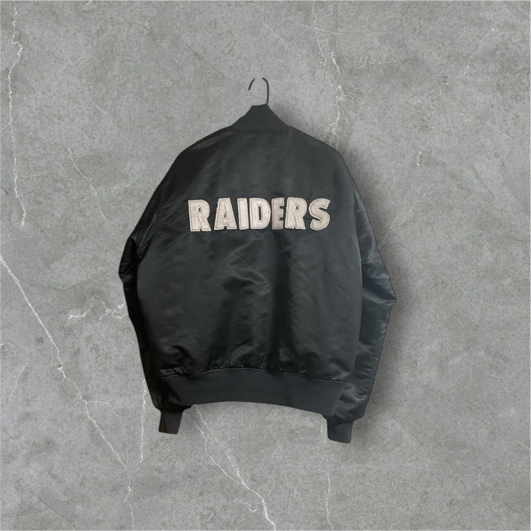 ウォームアップウェア 80s 90s STARTER RAIDERS stadium jacket
