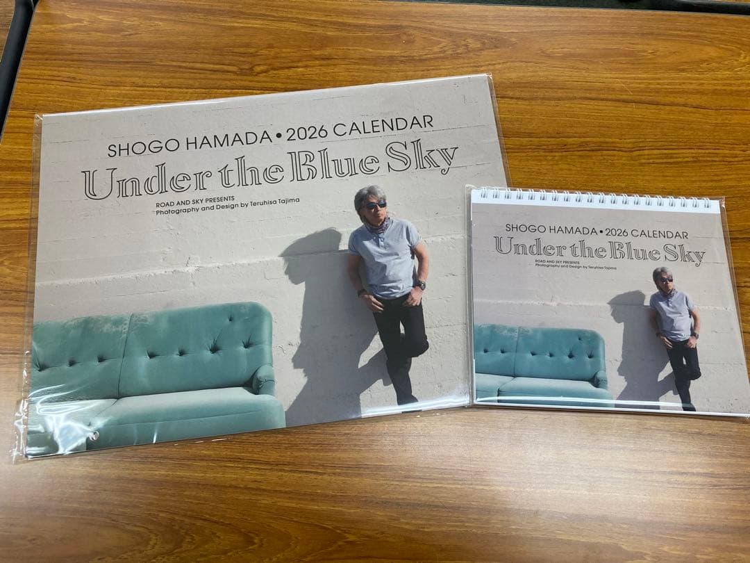 ☆新品未開封☆浜田省吾 2026年カレンダーセット(壁掛&卓上タイプ)【完売品】