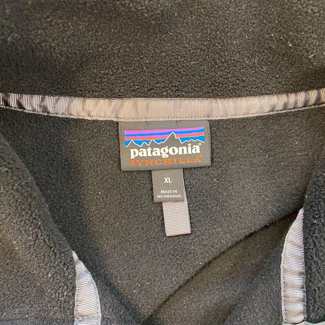 Patagonia スナップT ブラック/グレー L 野村周平着用 2021年製