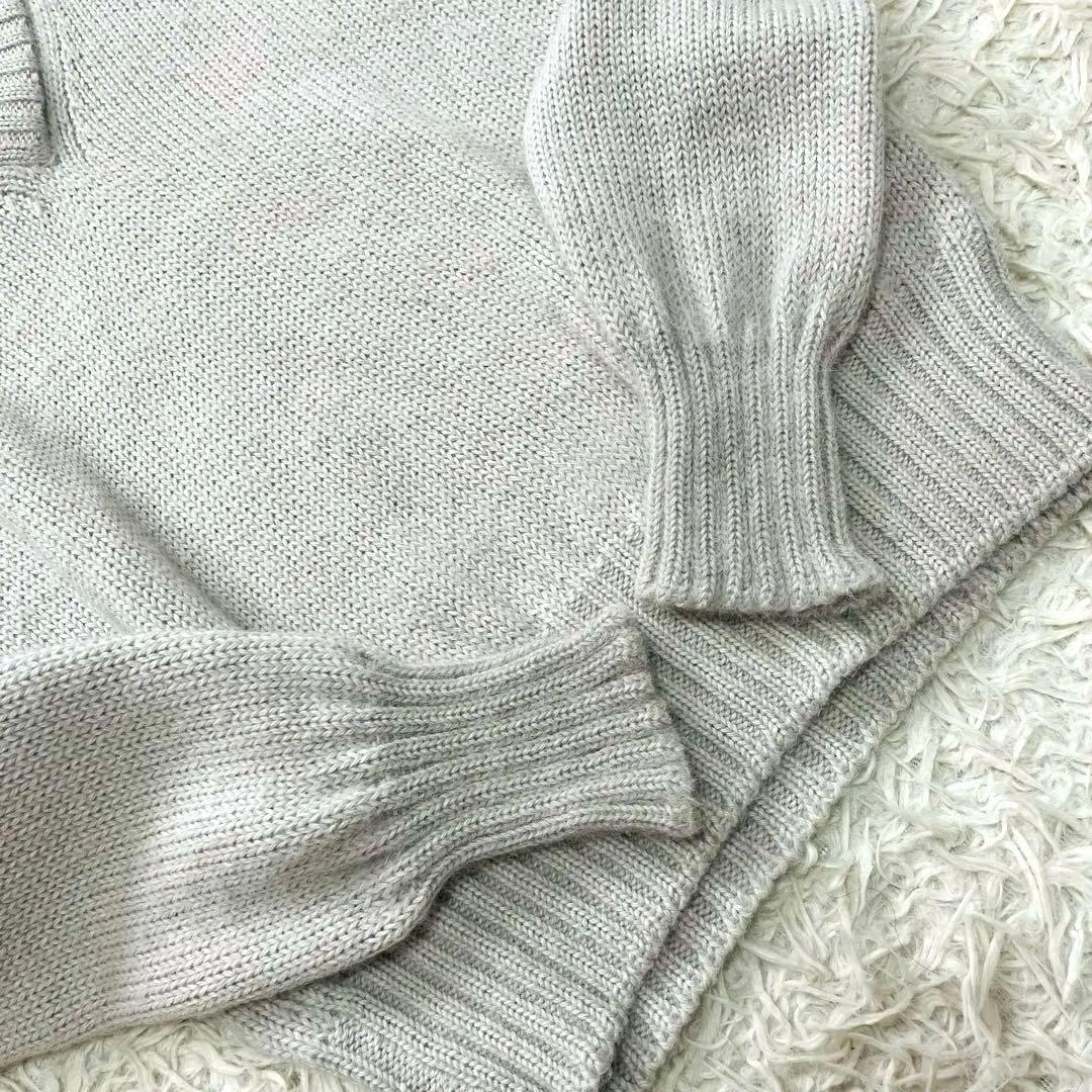 美品✨ドルチェ&ガッバーナ　アルパカ85% ニット Vネック 44 イタリア製