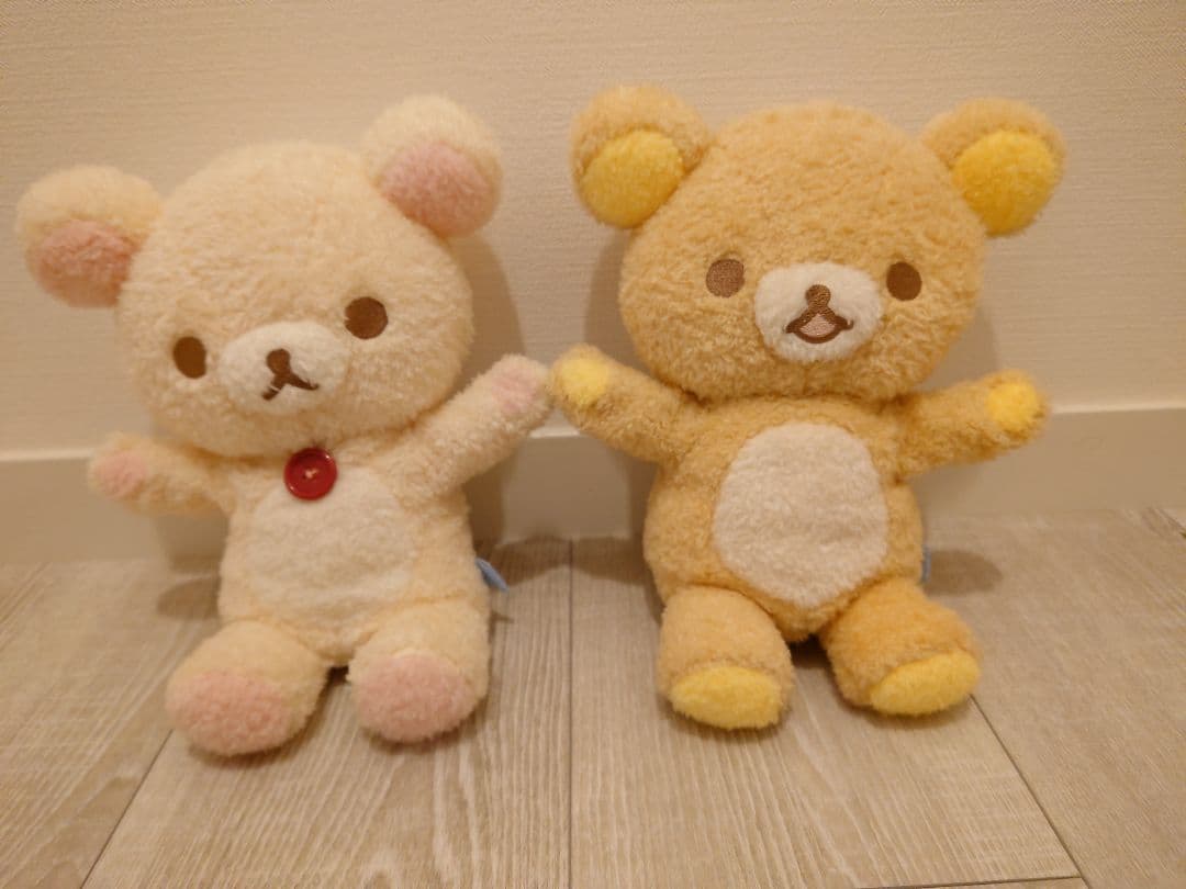 リラックマ よりそいぬいぐるみパペット2体セット