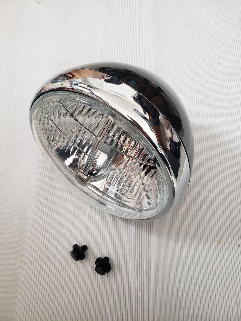 ヤマハ　SR400　ブラック　ルーカス　砲弾型　デイトナ　ペイトン　ヘッドライト