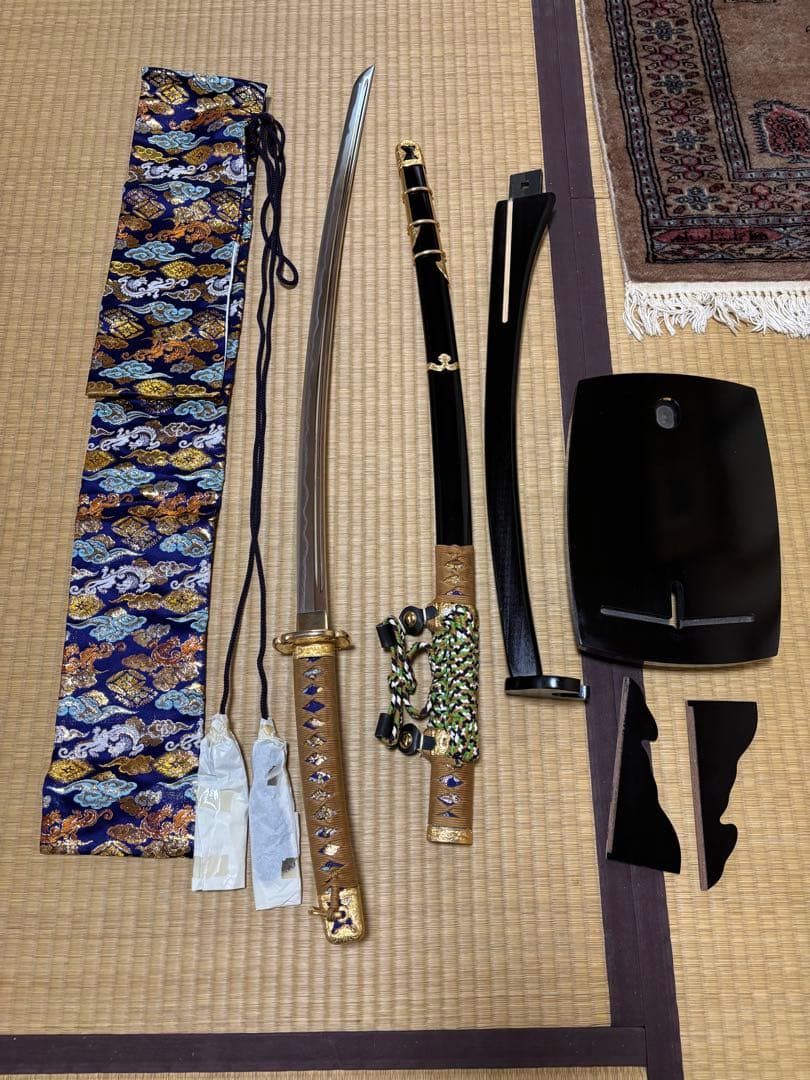 【値下げ】模造刀　正宗芝引鞘陣太刀拵　インペリアル・エンタープライズ社