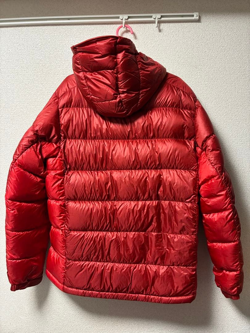 モンベル mont bell アルパイン ダウンパーカー レッド L 廃盤