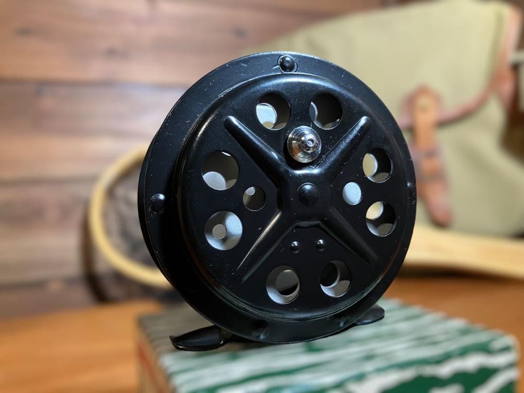 USA製　ヴィンテージ fly reel フライリール 箱付き レトロ