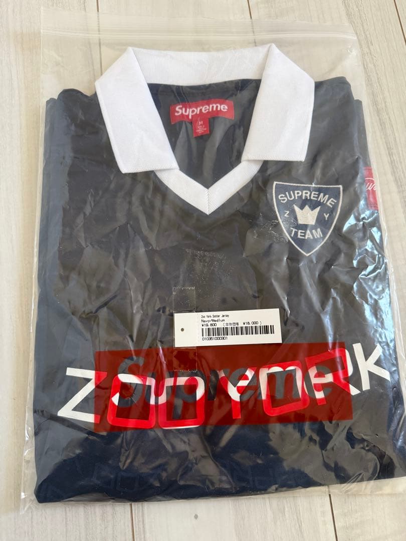 Supreme Zoo York Soccer Jersey M ネイビー