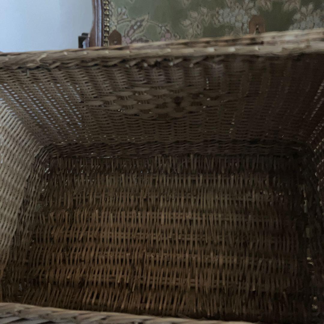 フランスアンティークパニエマルシェ　フランスアンティークサック・ド・フィヨンセ