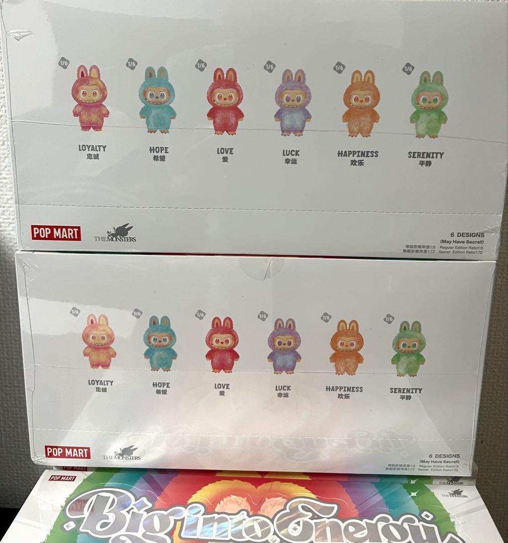 正規品　popmart ラブブエナジーボックス アソート2点