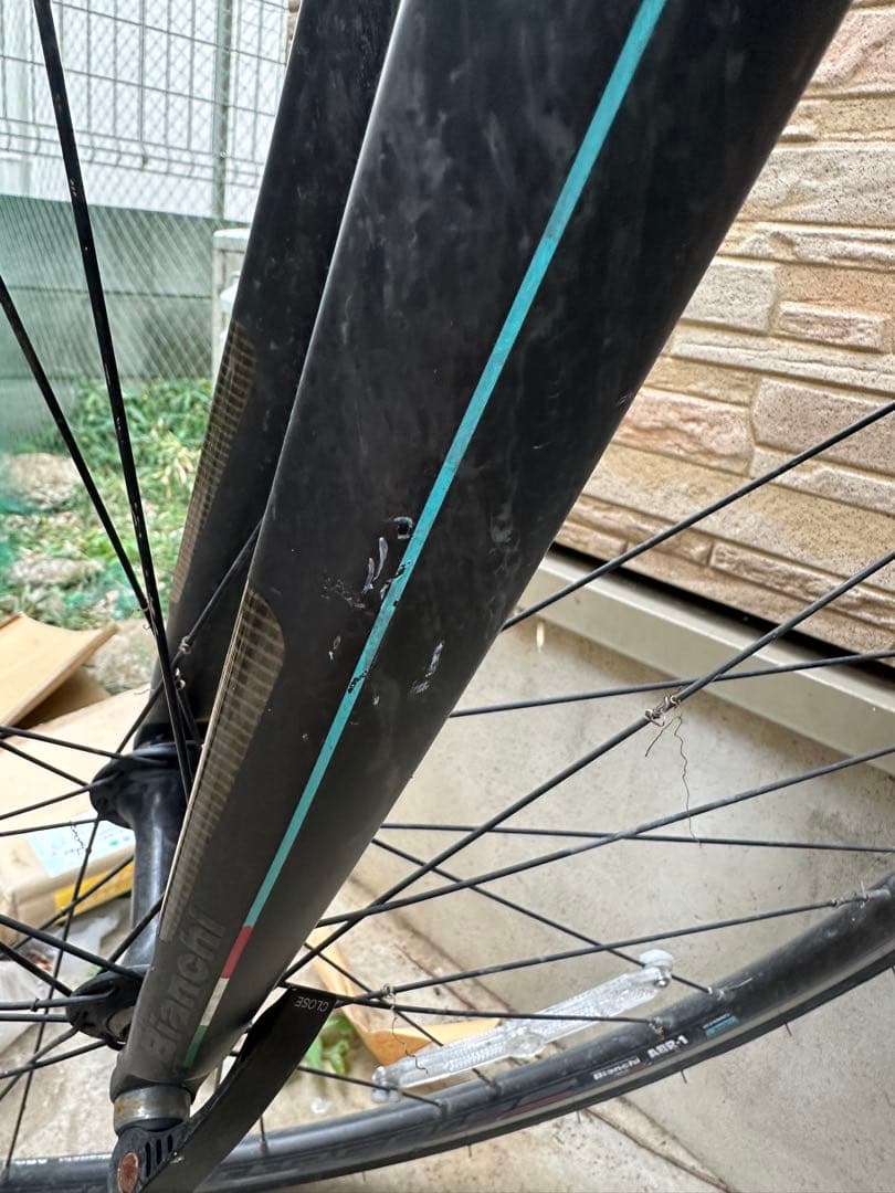 直接引き取り限定　ビアンキロードバイク