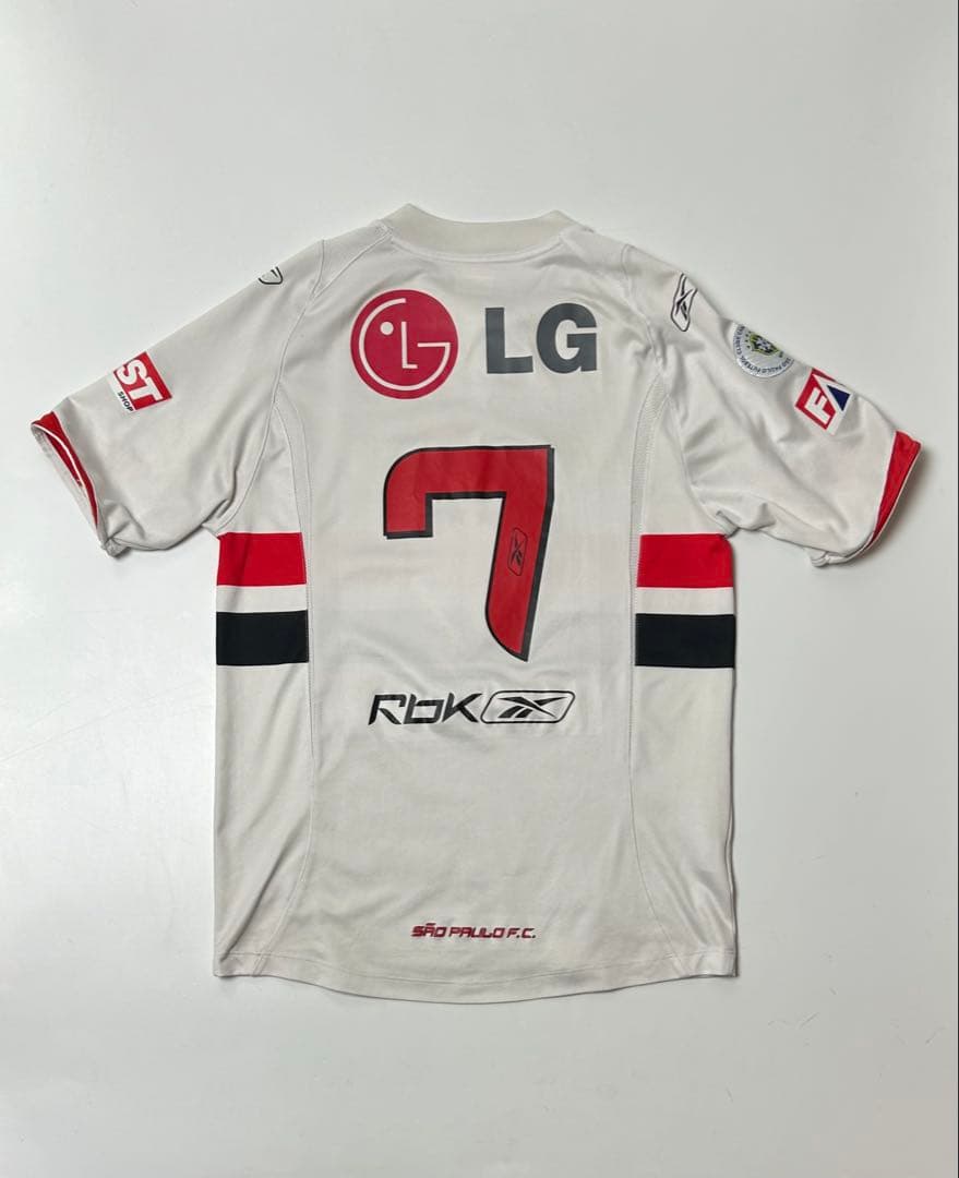 São Paulo F.C 2006年　Reebok サッカーシャツ　#7