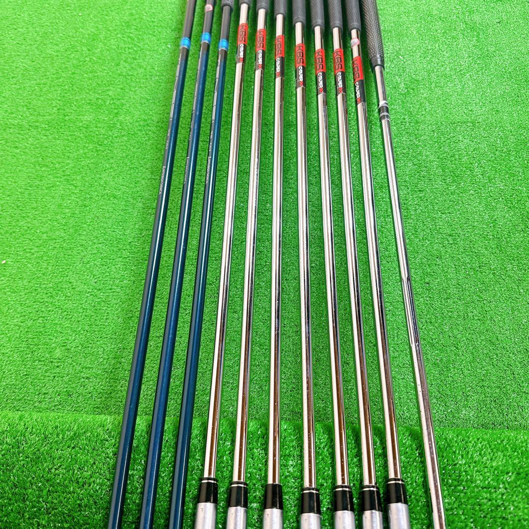 【レフティ】 テーラーメイド SiM2 MAX メンズクラブセット 11本 S