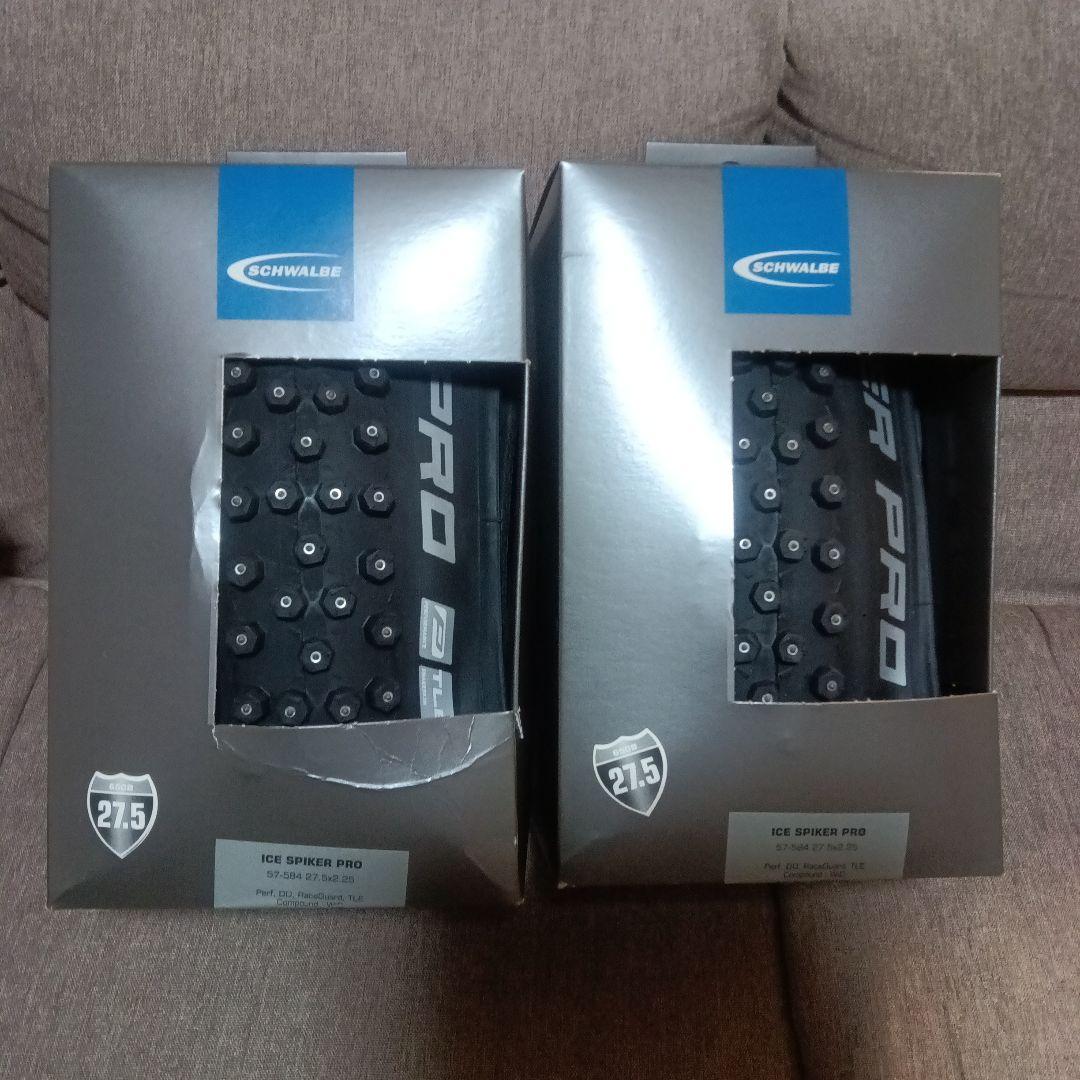 SCHWALBE　ICE SPIKER PRO 27.5 ２本セット