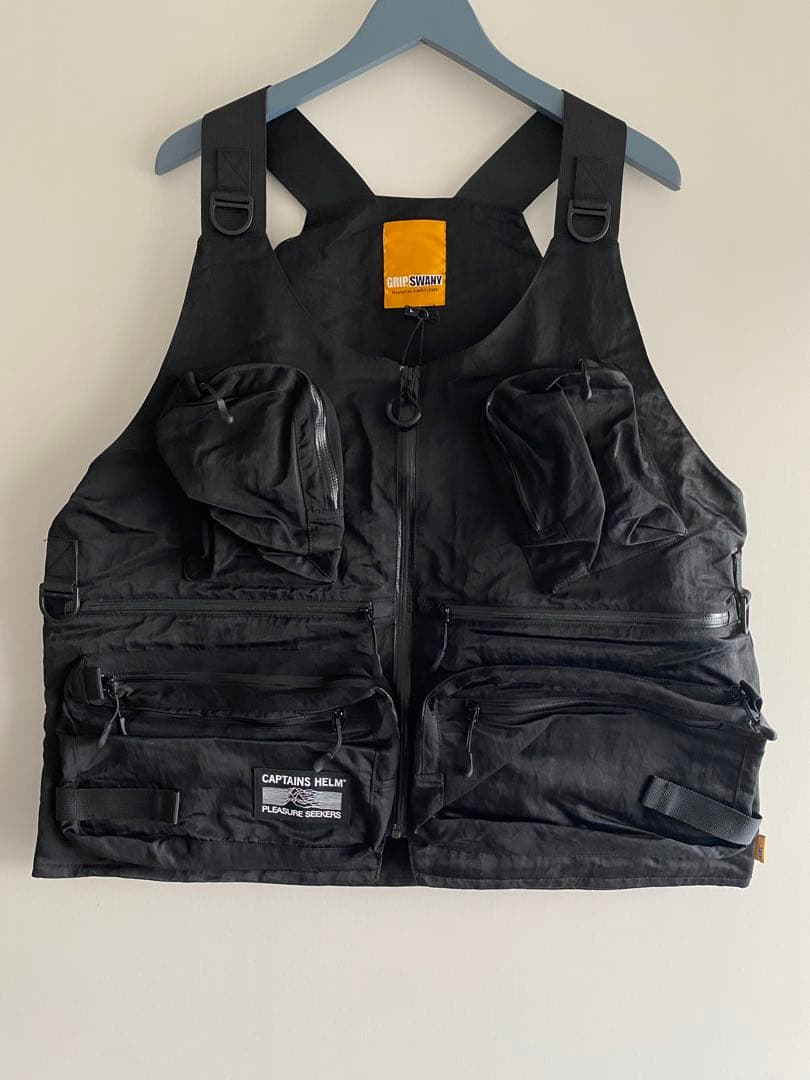 新品未使用　グリップスワニー×キャプテンズヘルム　ウォータープルーフベスト L