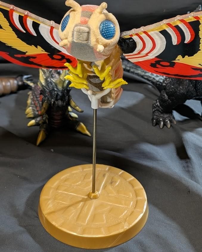 平成シリーズ「ゴジラvsモスラ」（バンダイ）ソフビフィギュア６体セット