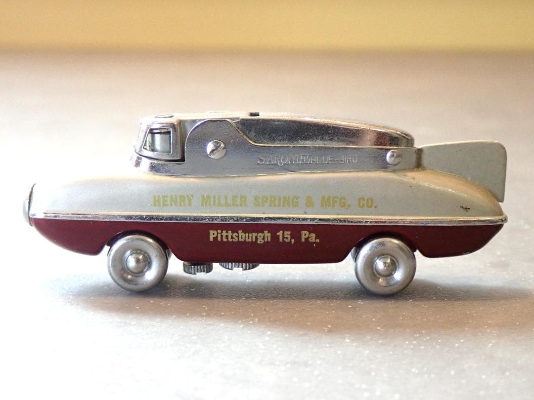 当時物 ヴィンテージオイルライター SAROME サロメ 自動車型