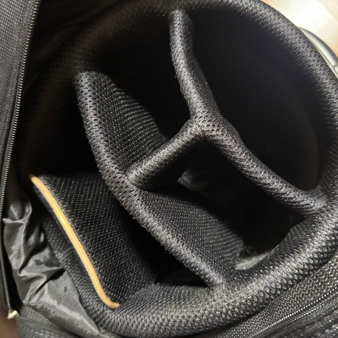 Munsingwear キャディバッグ ゴルフバッグ 黒 1955年設立