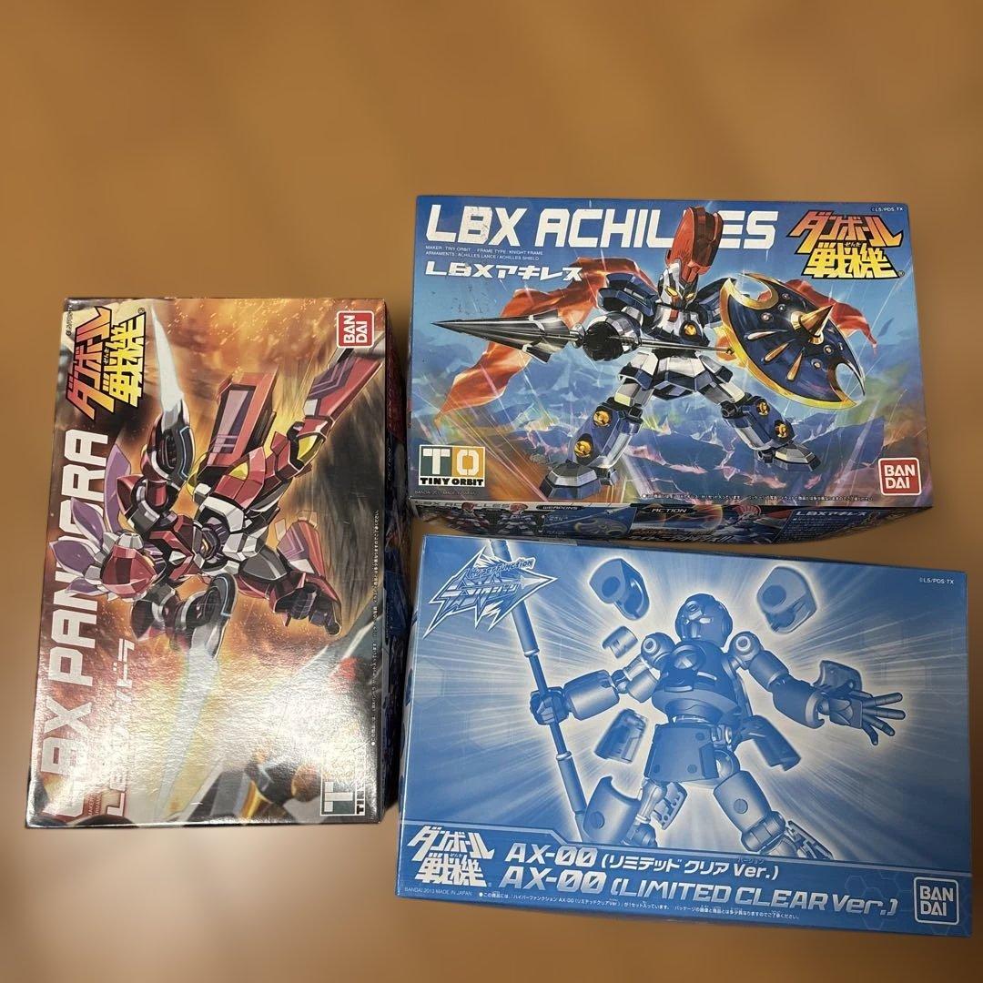 LBX アキレス AX-PANDORA AX-00 限定クリア　ダンボール戦機