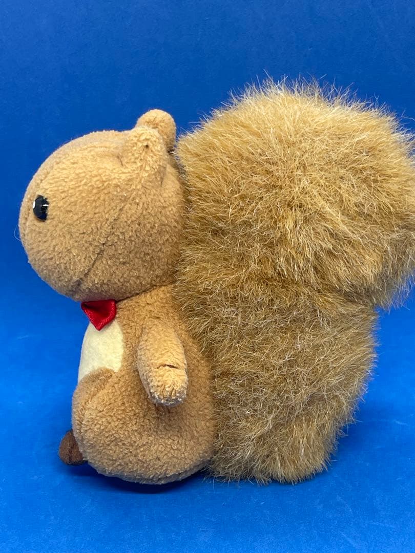 こどものおもちゃ りぼん リス まろちゃん ぬいぐるみ  小花美穂