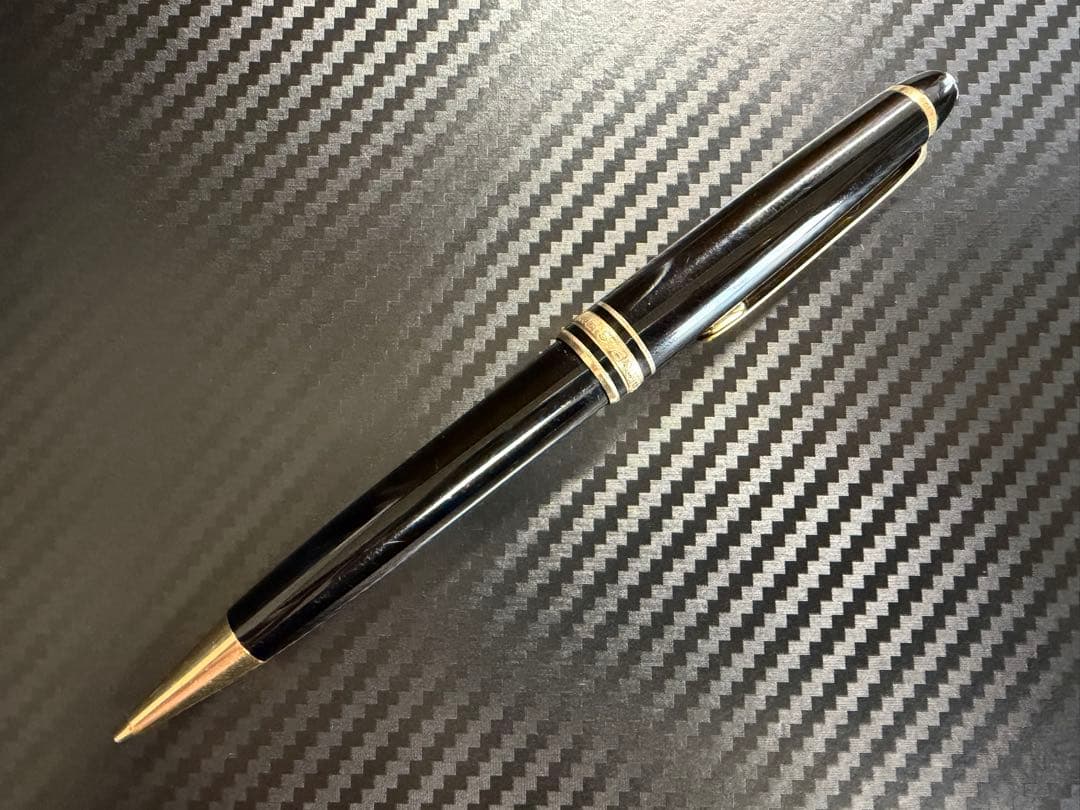 美品 モンブラン マイスターシュテュック 165 ペンシル ブラック 0.5mm