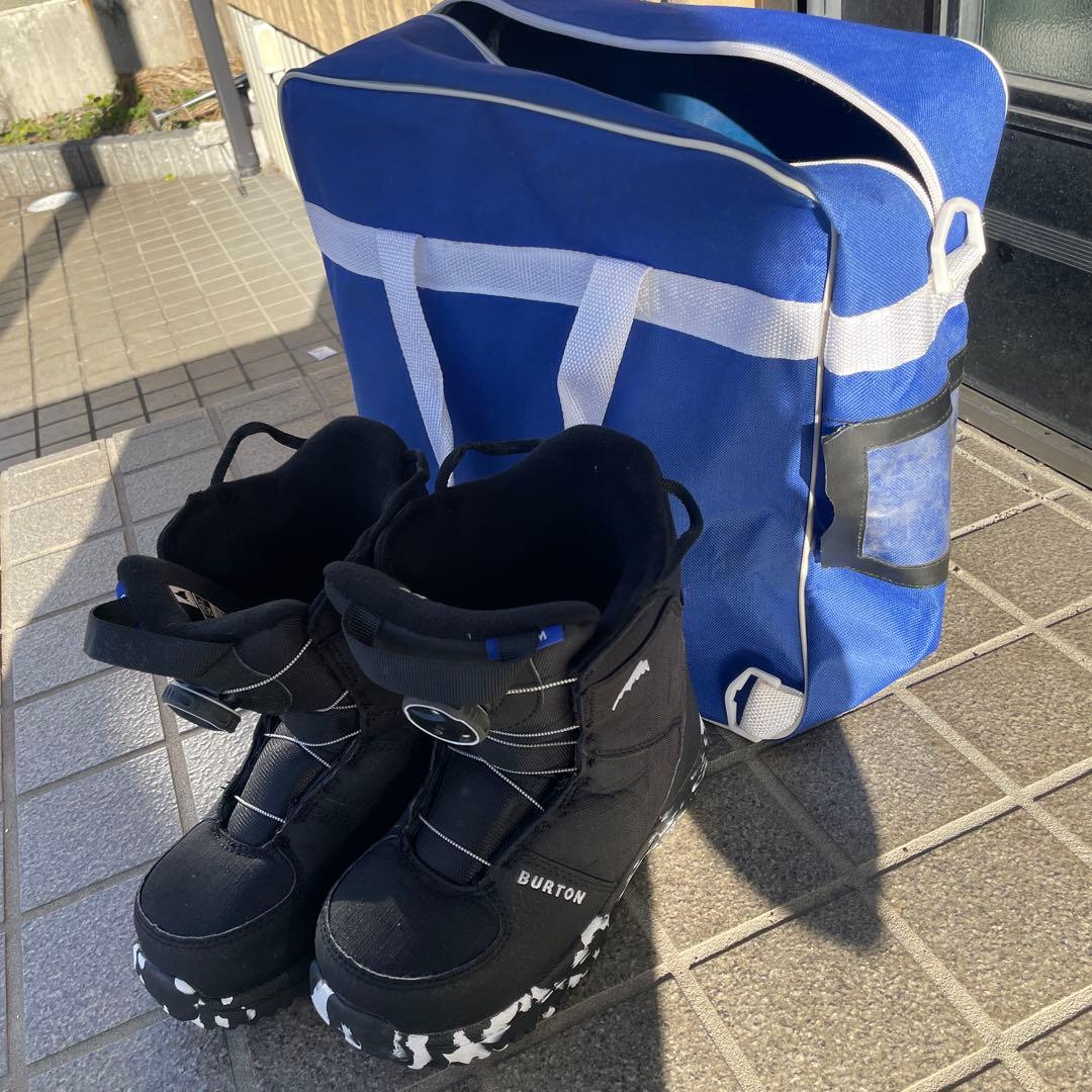 akooooo 専用Burton 子ども用スノーボードブーツ ブラック21センチ