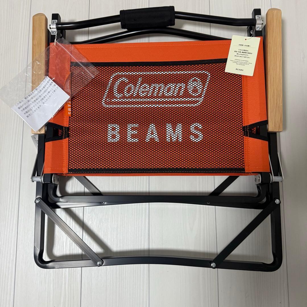 未使用 Coleman BEAMS別注 ファイアーサイドフォールディングチェア