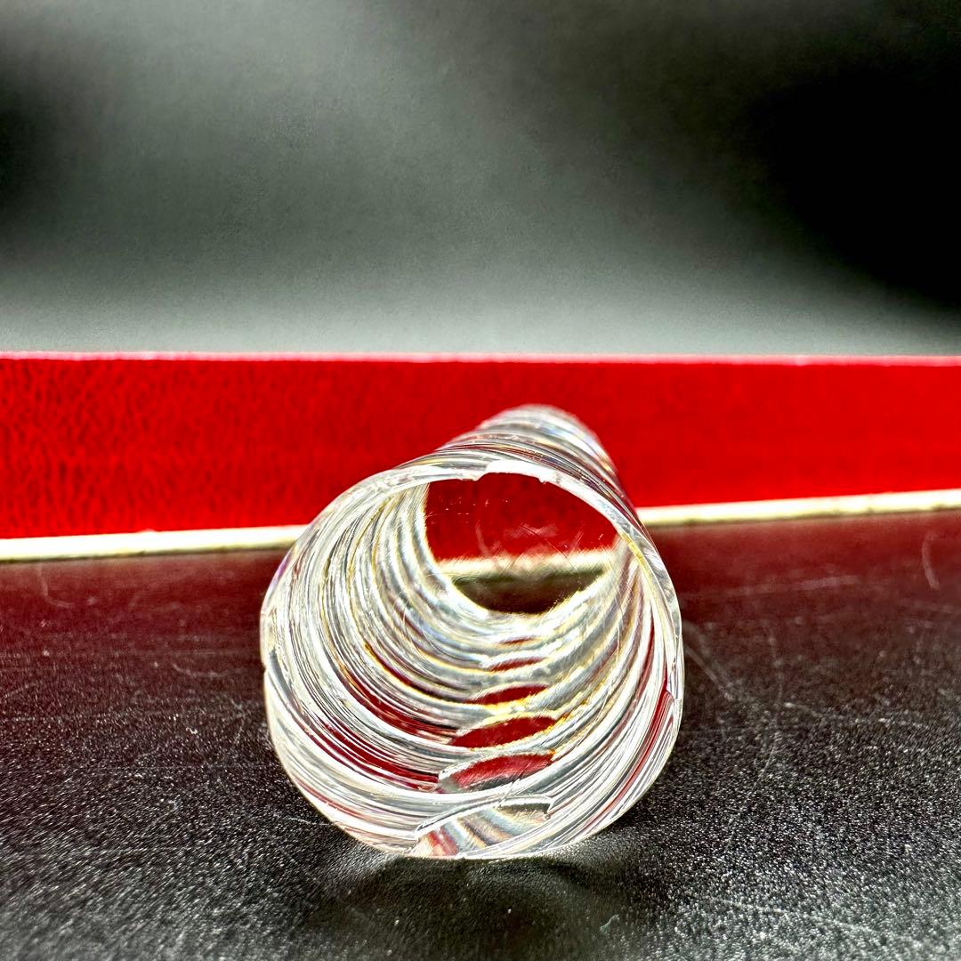 【美品】Baccarat バカラ ナイフレスト バンブー 箸置き12本入り