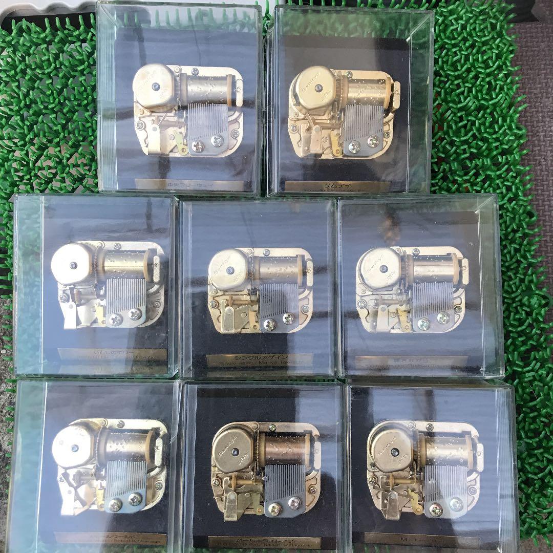 昭和レトロSankyo オルゴール　8個