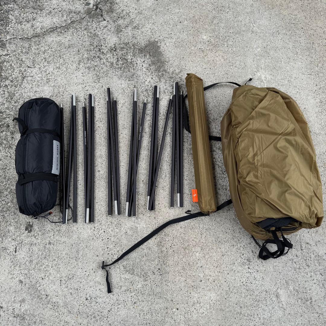 ミニマルワークス ジャックシェルタープラス フルセット 本体&ポール&インナー