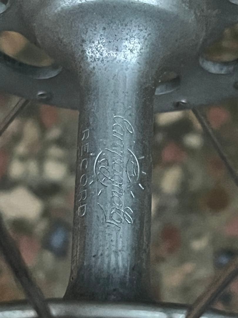 ピスト決戦ホイール28H カンパレコード Wolber Profil 18