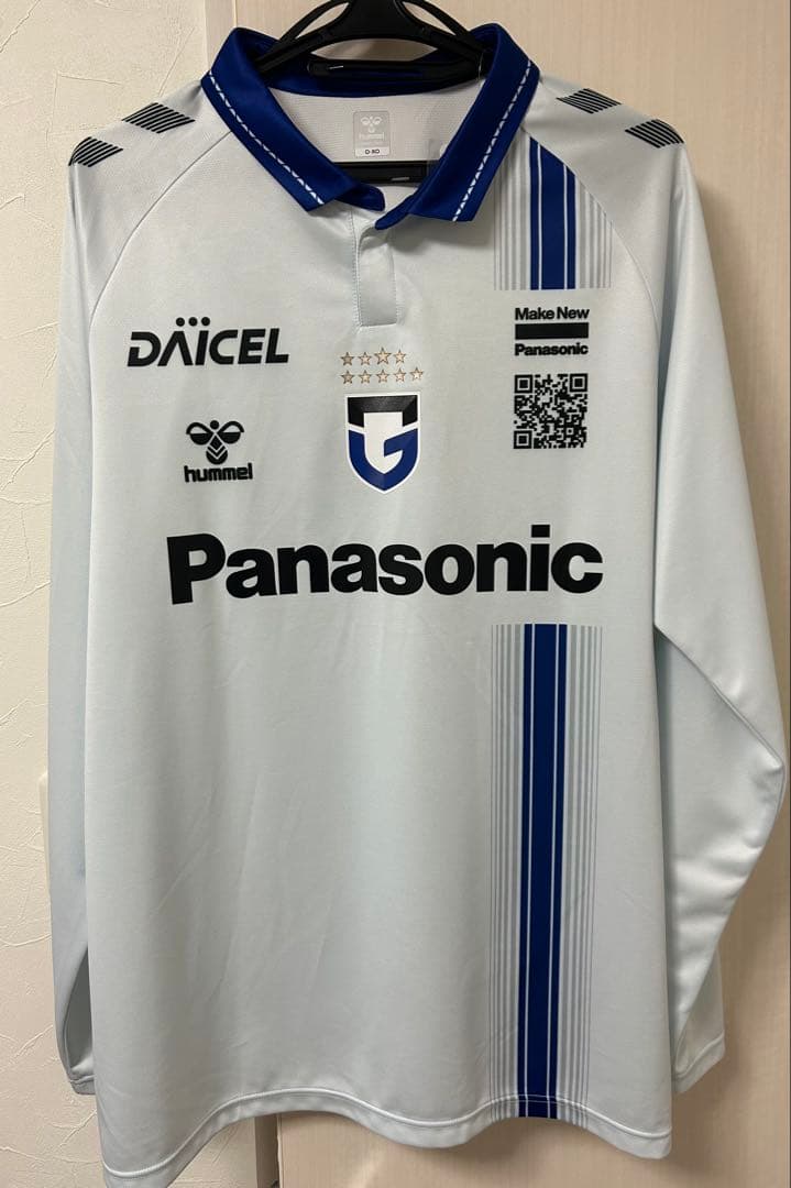 【ガンバ大阪】【新品】アウェイ長袖ユニフォームO-XO山田14