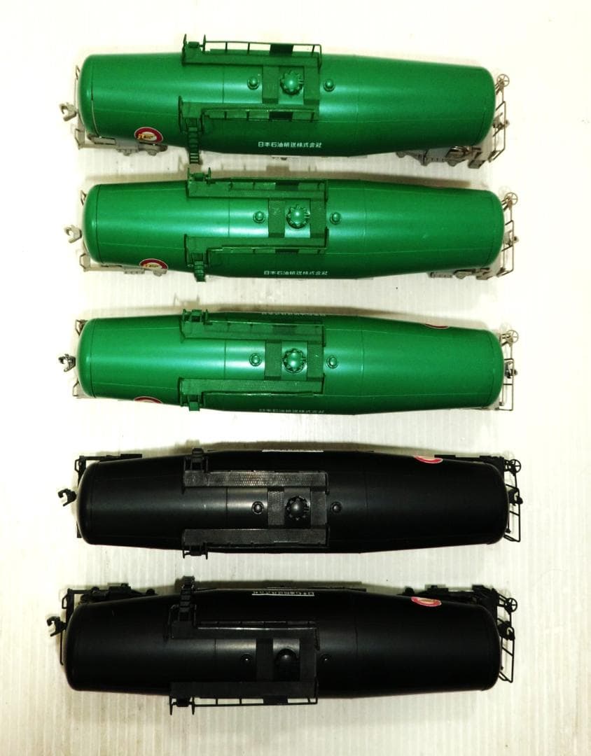 ＫＡＴＯ HOゲージ タキ43000形 日本石油輸送色・黒 全5両セット 欠品有