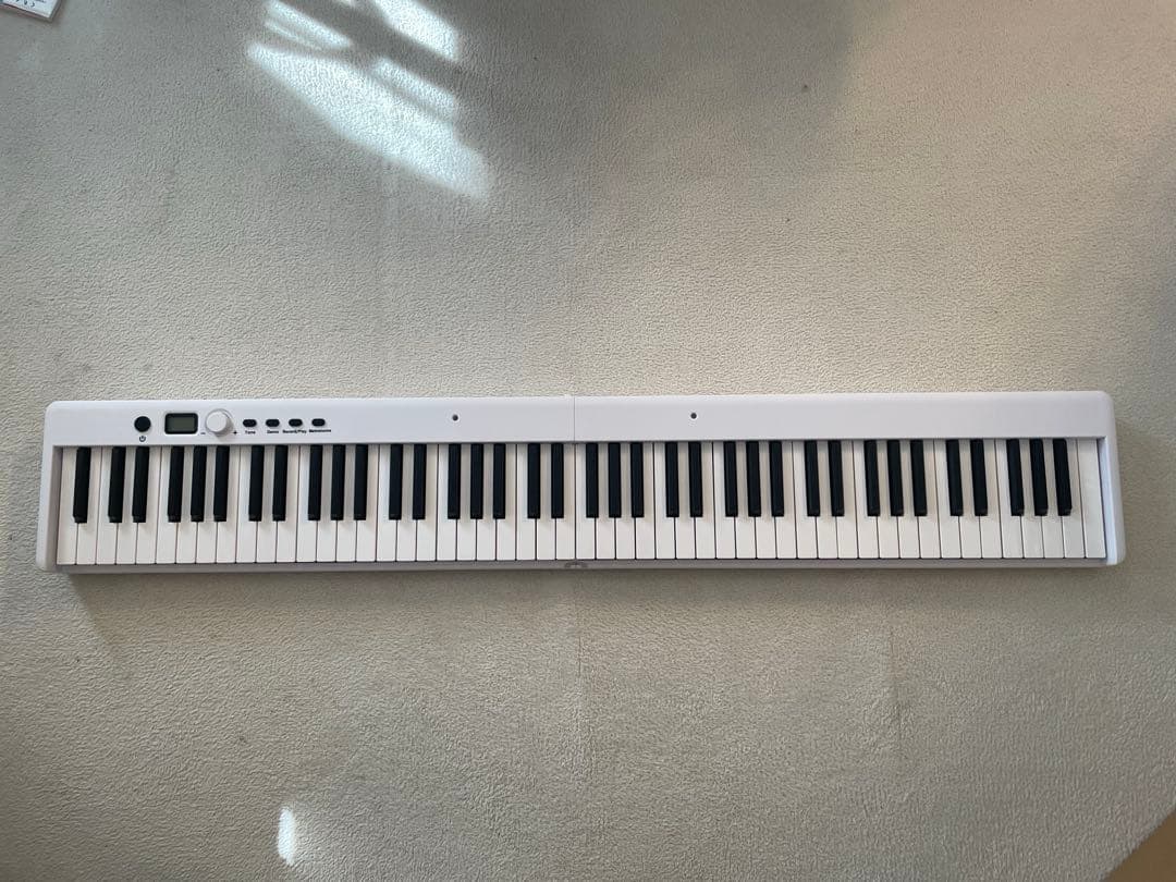 島村楽器オリジナル 88鍵電子ピアノ ホワイト 折りたたみ可能