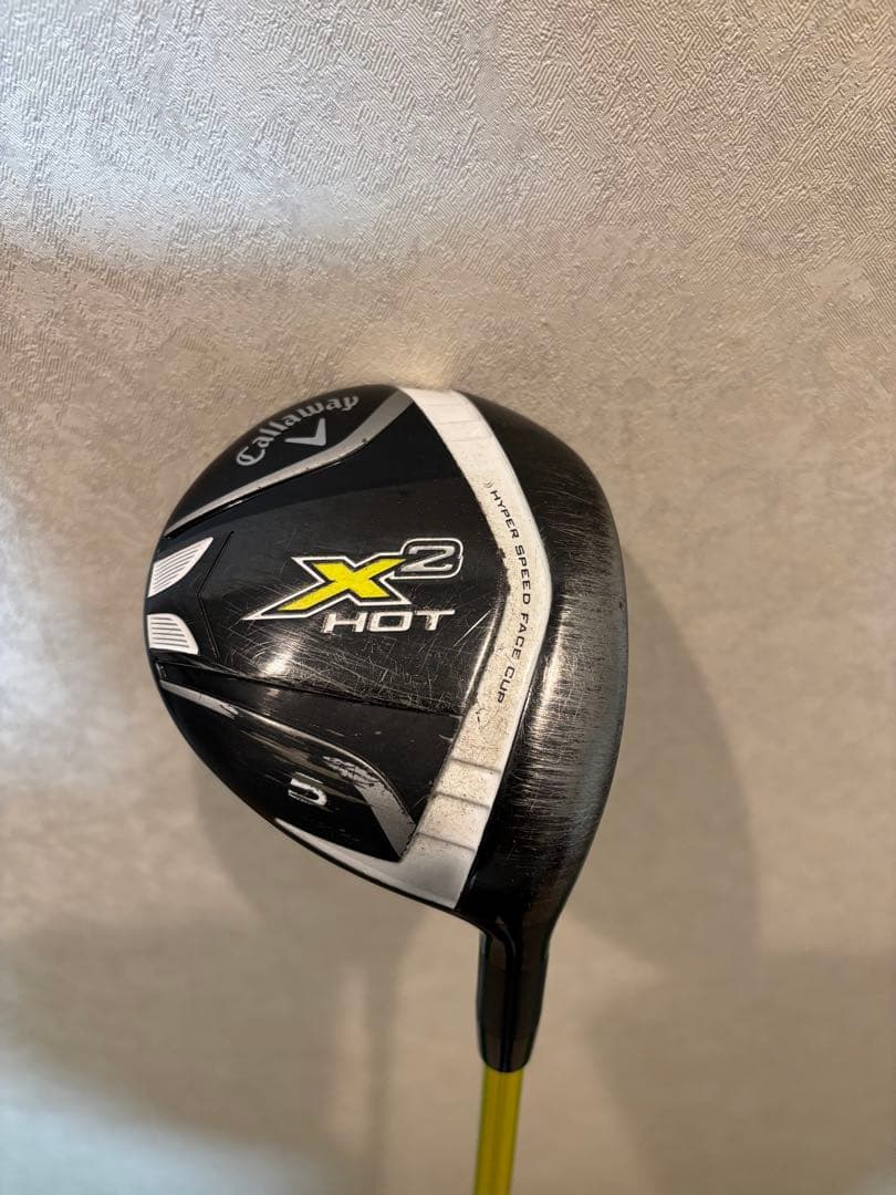 キャロウェイX2 Hot フェアウェイウッド、ユーティリティ 3本セット