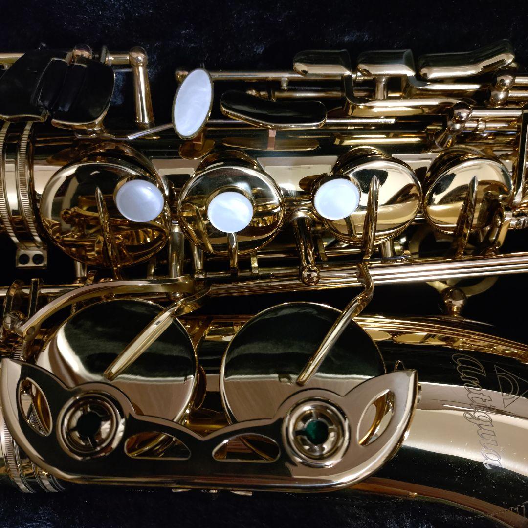 Antigua アルトサックス AS3228 マークⅡ ラッカー 管楽器 美品
