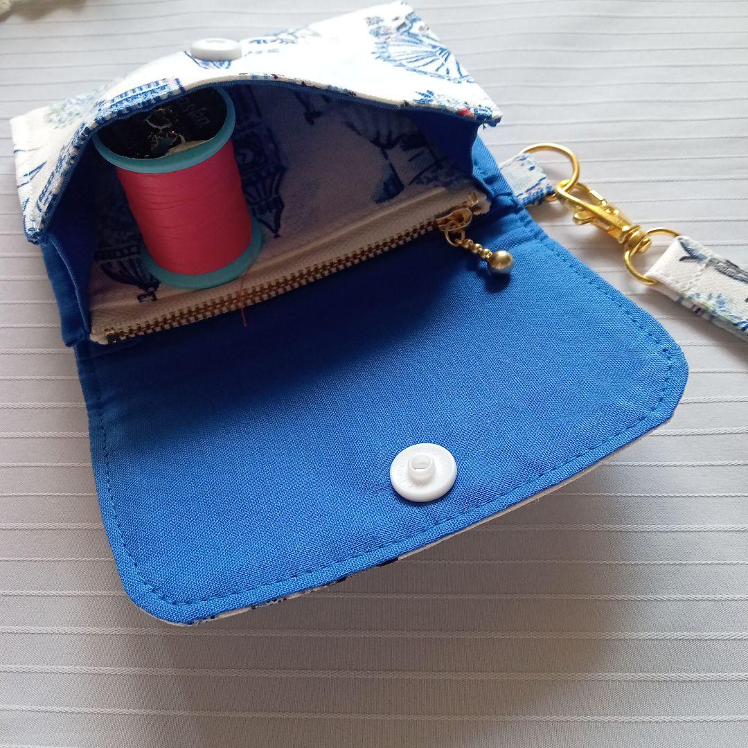 専用品　ボストントートバッグ•ミニ財布ストラップ付き　Ｌ字ファスナー財布