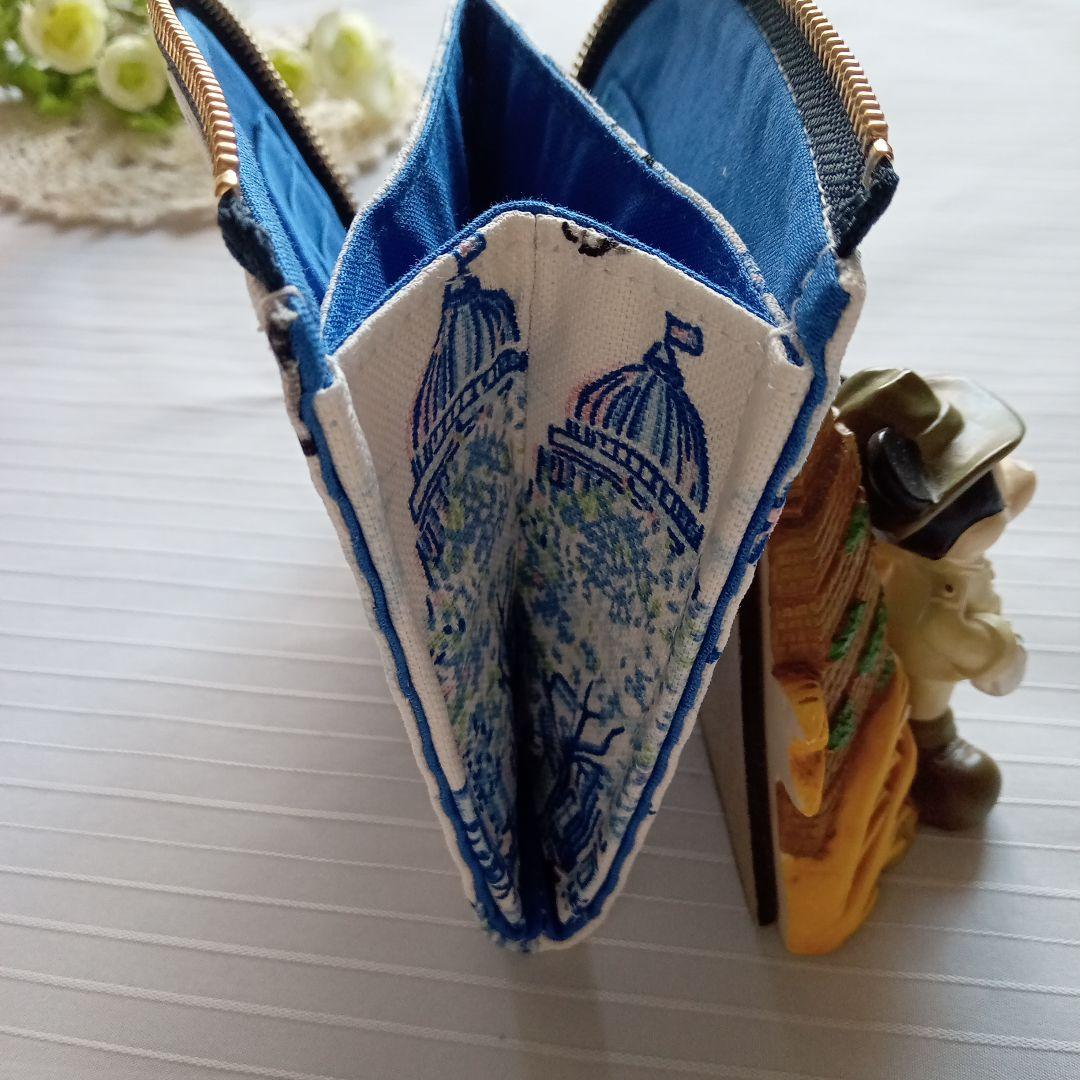 専用品　ボストントートバッグ•ミニ財布ストラップ付き　Ｌ字ファスナー財布