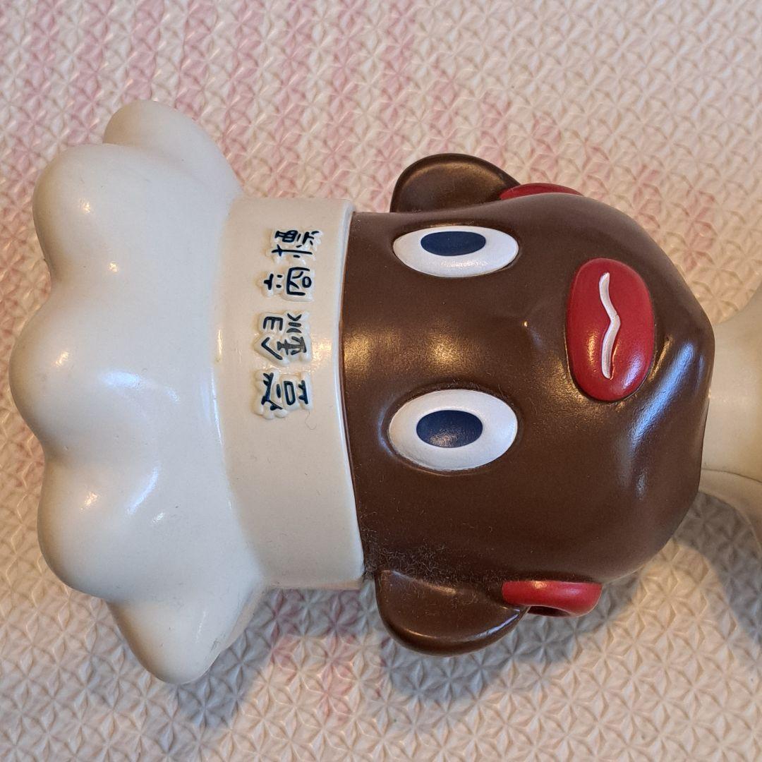 オリエンタルカレー　シェフキャラクター フィギュア　首降り　ソフビ　昭和レトロ