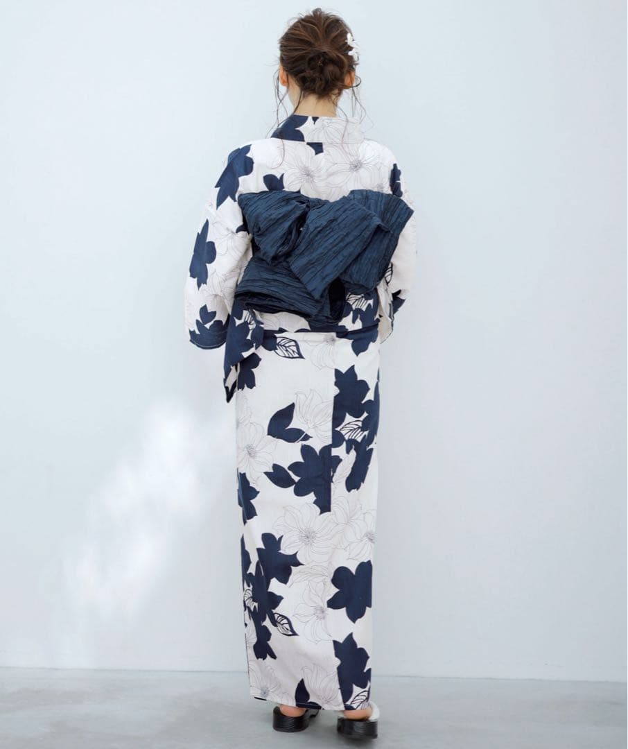 【Dita】1人で着られる浴衣4点セット