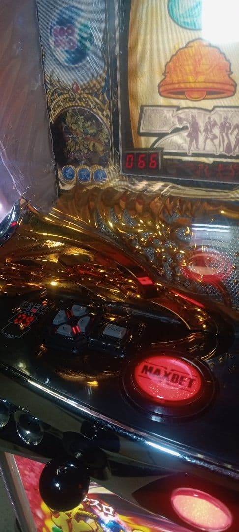 送料込　パチスロ　実機　5号機　花の慶次　戦極めし〜　アミューズ　鍵付