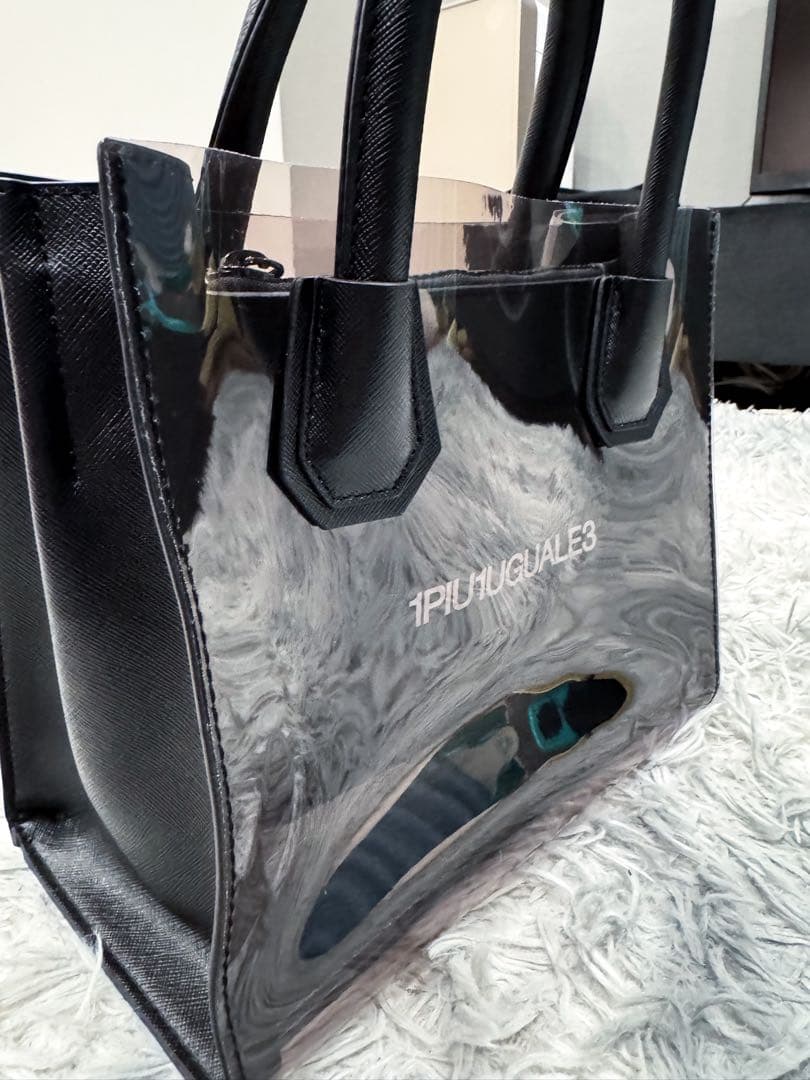 1PIU1UGUALE3 GOLF カートバッグ クリアバッグ